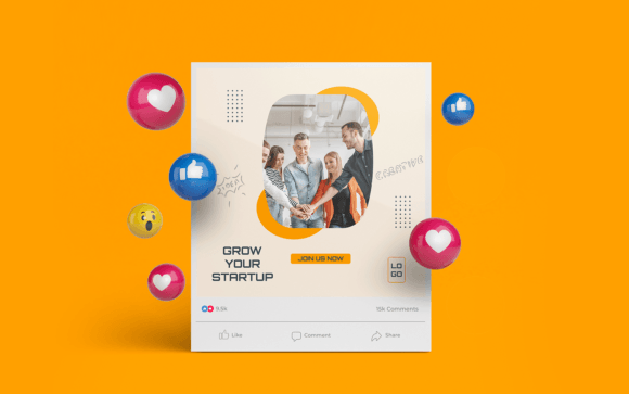 Design Smarter: Mastering Business Social Media Template-22-062