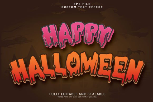 Elevate Your Spooky Designs with This 3D Text Effect