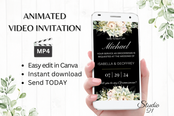 Elevate Your Wedding Party with This Digital Proposal Template