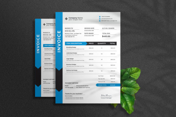 Invoice Template for Multipurpose Use: A Clean Business Design