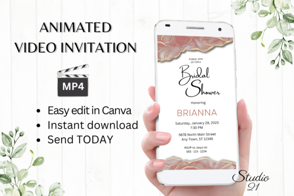 Minimalist Bridal Shower Invite W4928: A Designer’s Guide