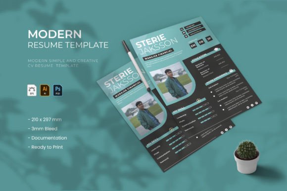 Modern - Resume: A Template That Actually Gets You Noticed