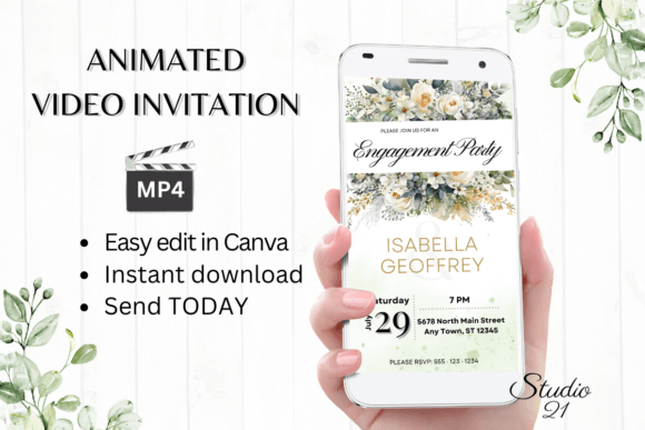 Modernize Your Engagement Announcement with Animated Invites