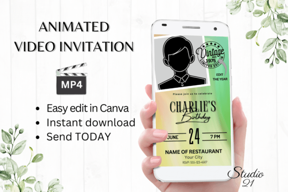 Modernize Your Milestones: The Animated Digital Birthday Invitation